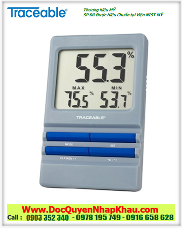 Traceable 4155, Ẩm kế với dải đo 5%RH đến 95%RH Traceable @ 4155 Hygrometer RH and Temperature Monitor